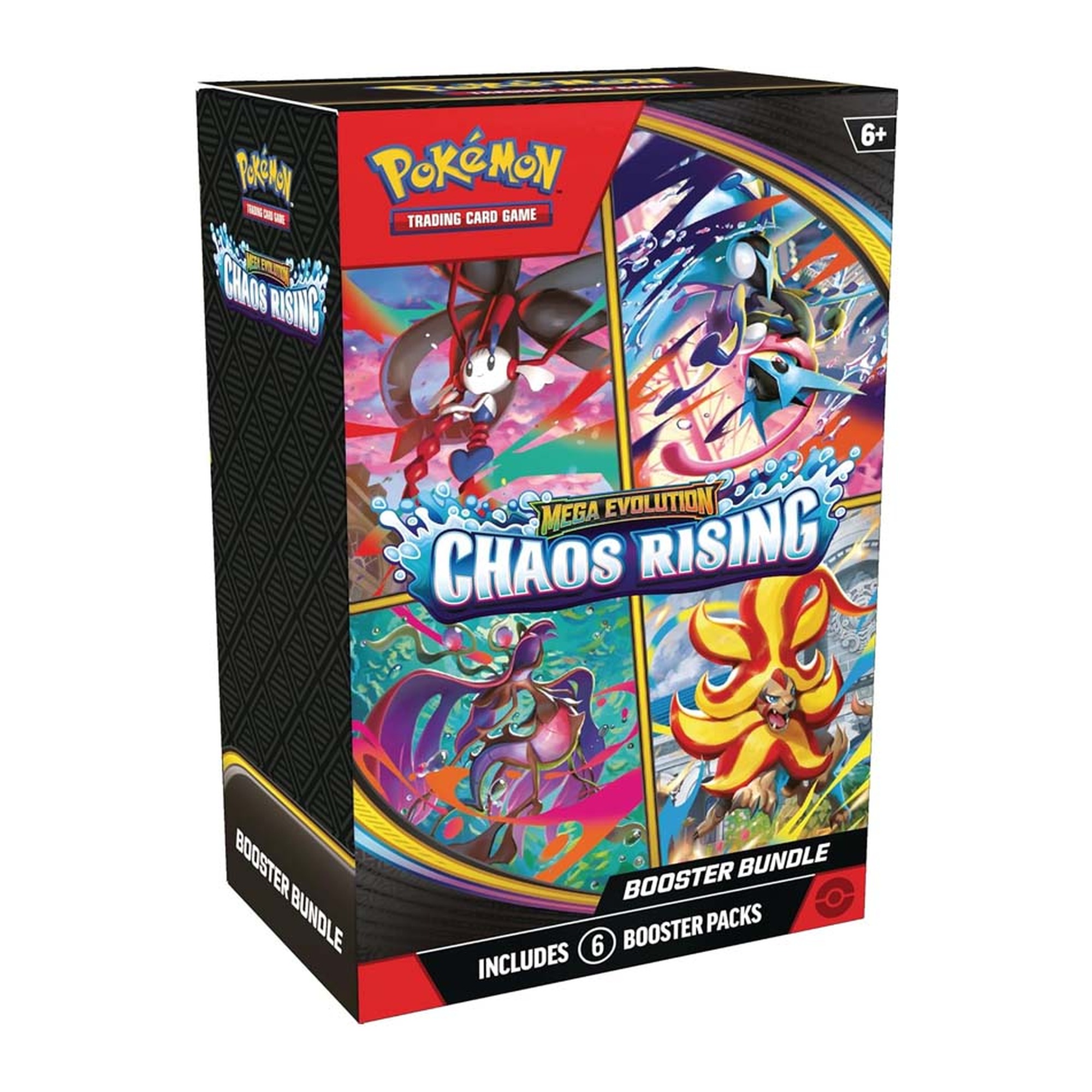 Sealed Pokémon TCG Chaos Rising Booster Bundle, English booster bundle