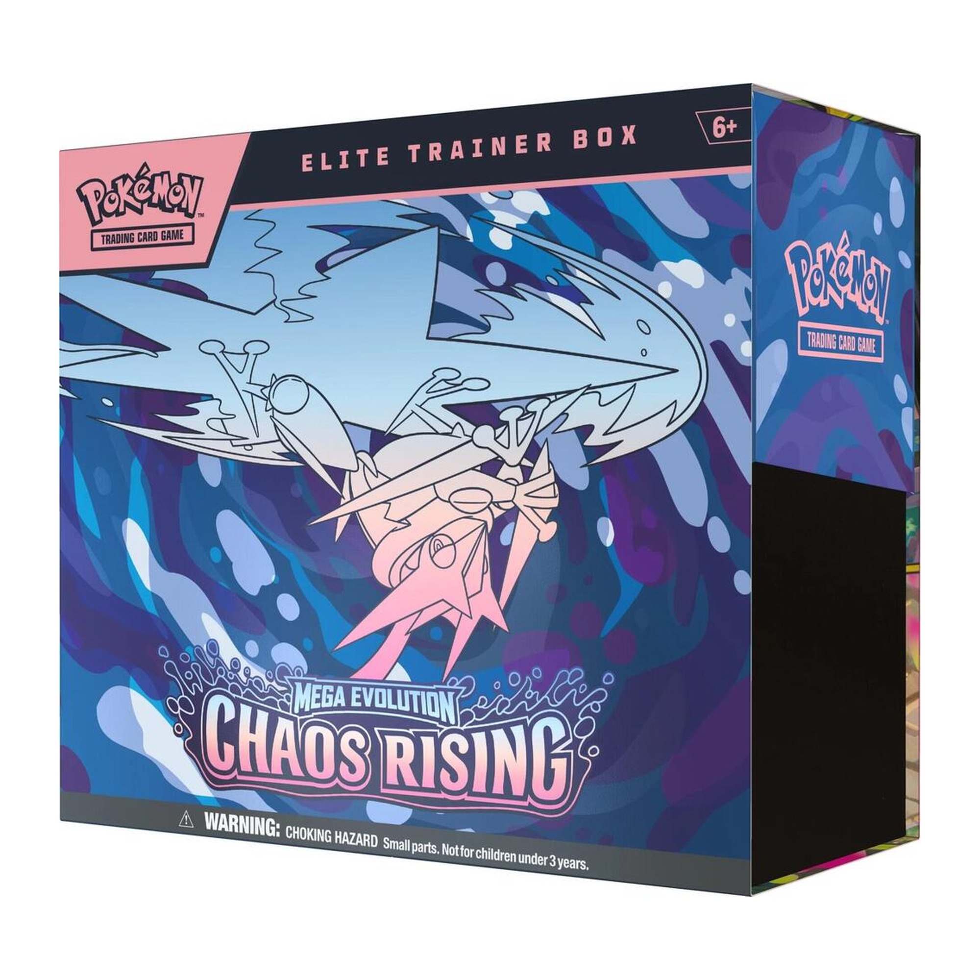 Sealed Pokémon TCG Chaos Rising Elite Trainer Box, English elite trainer box