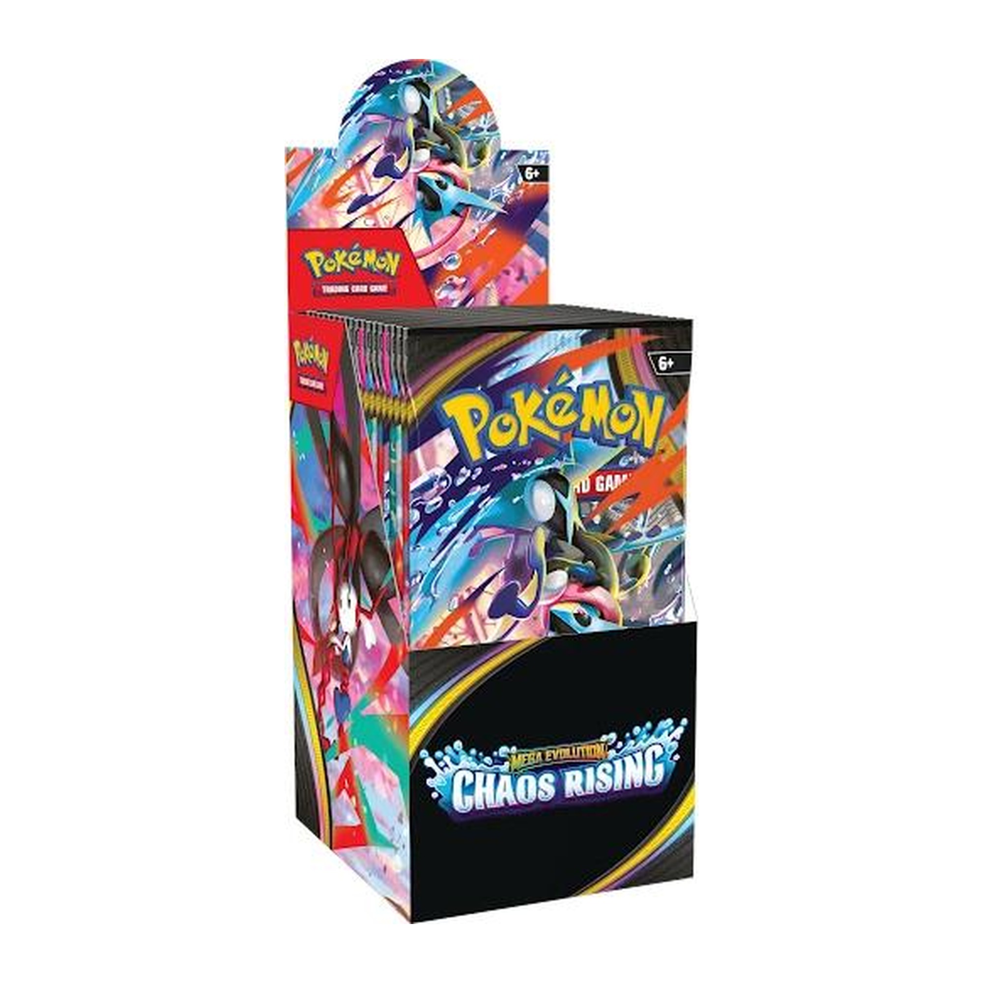 Sealed Pokémon TCG Chaos Rising Half Booster Box, English half booster box