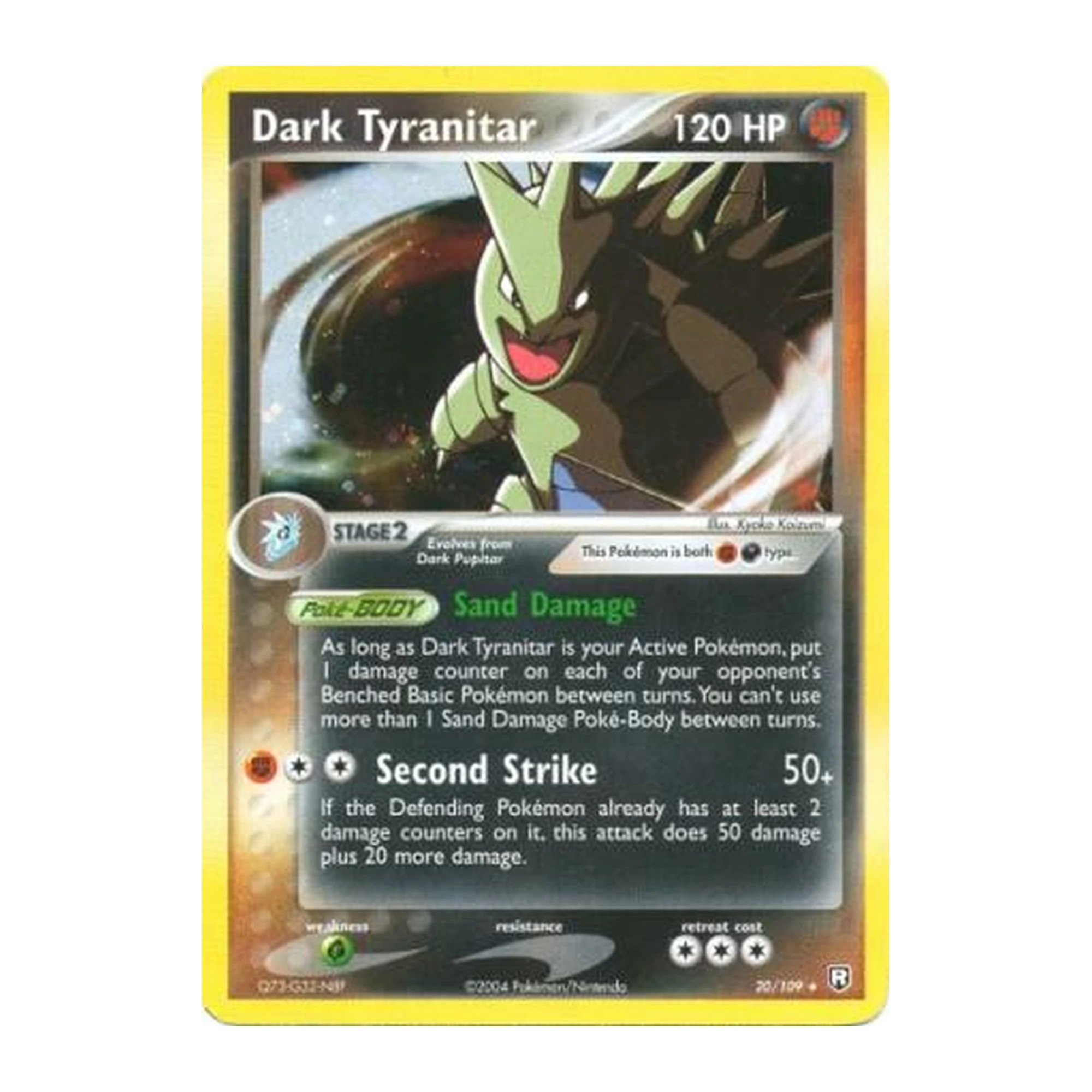 Dark Tyranitar (20/109), English