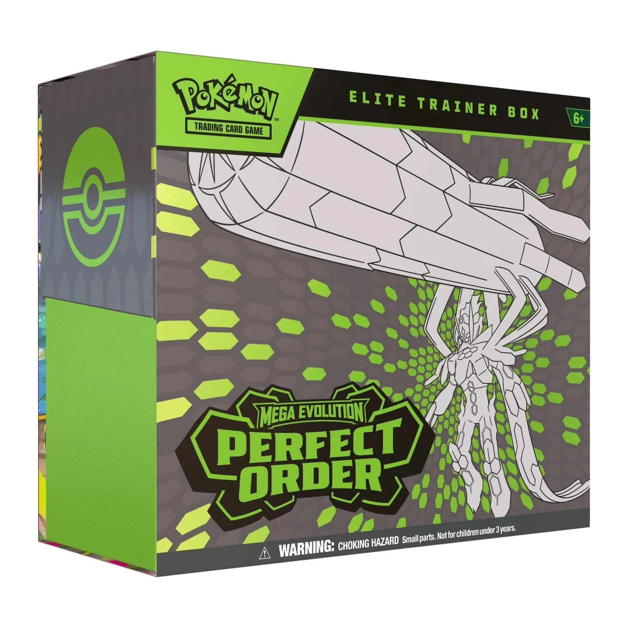 Sealed Pokémon TCG Perfect Order Elite Trainer Box, English elite trainer box