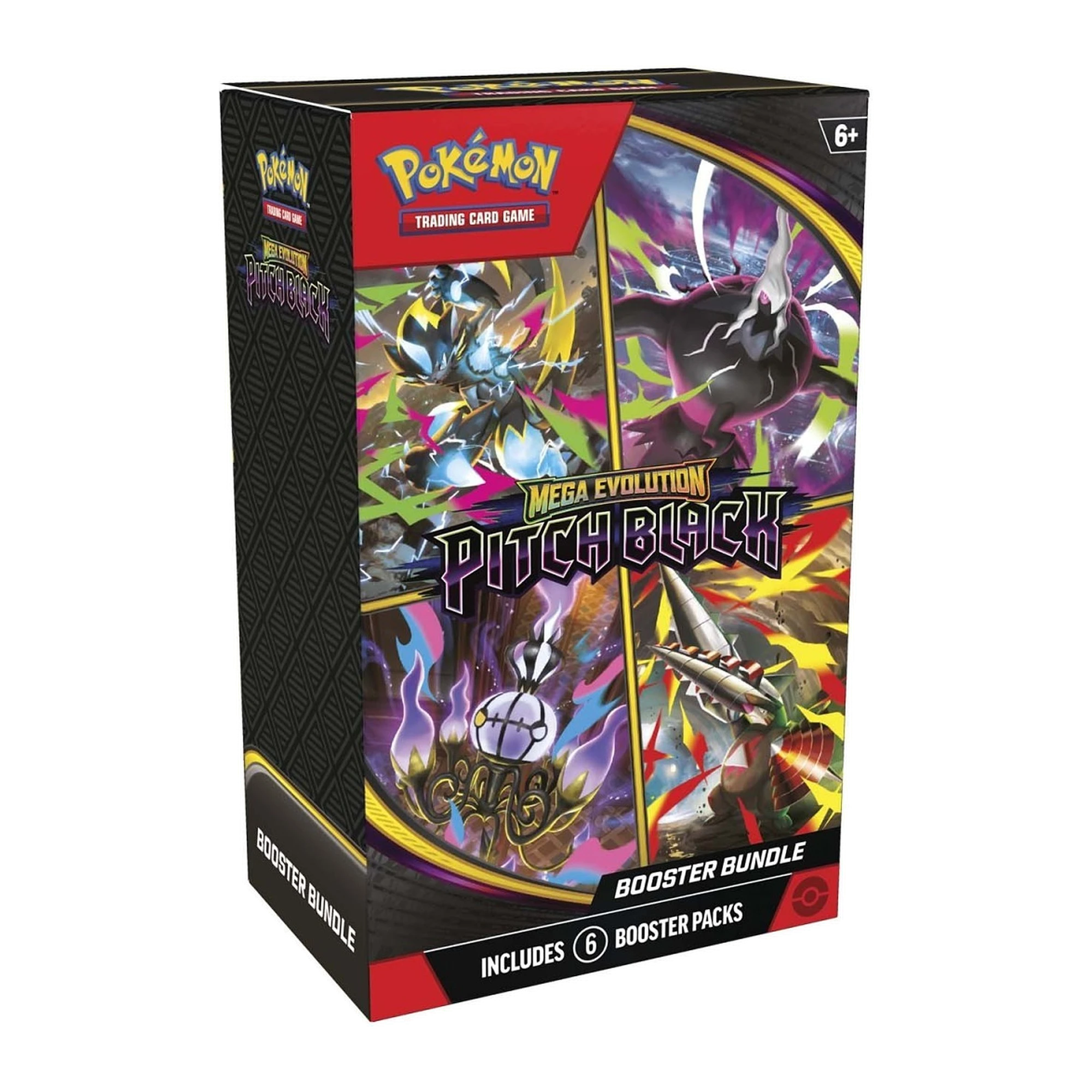 Sealed Pokémon TCG Pitch Black Booster Bundle, English booster bundle