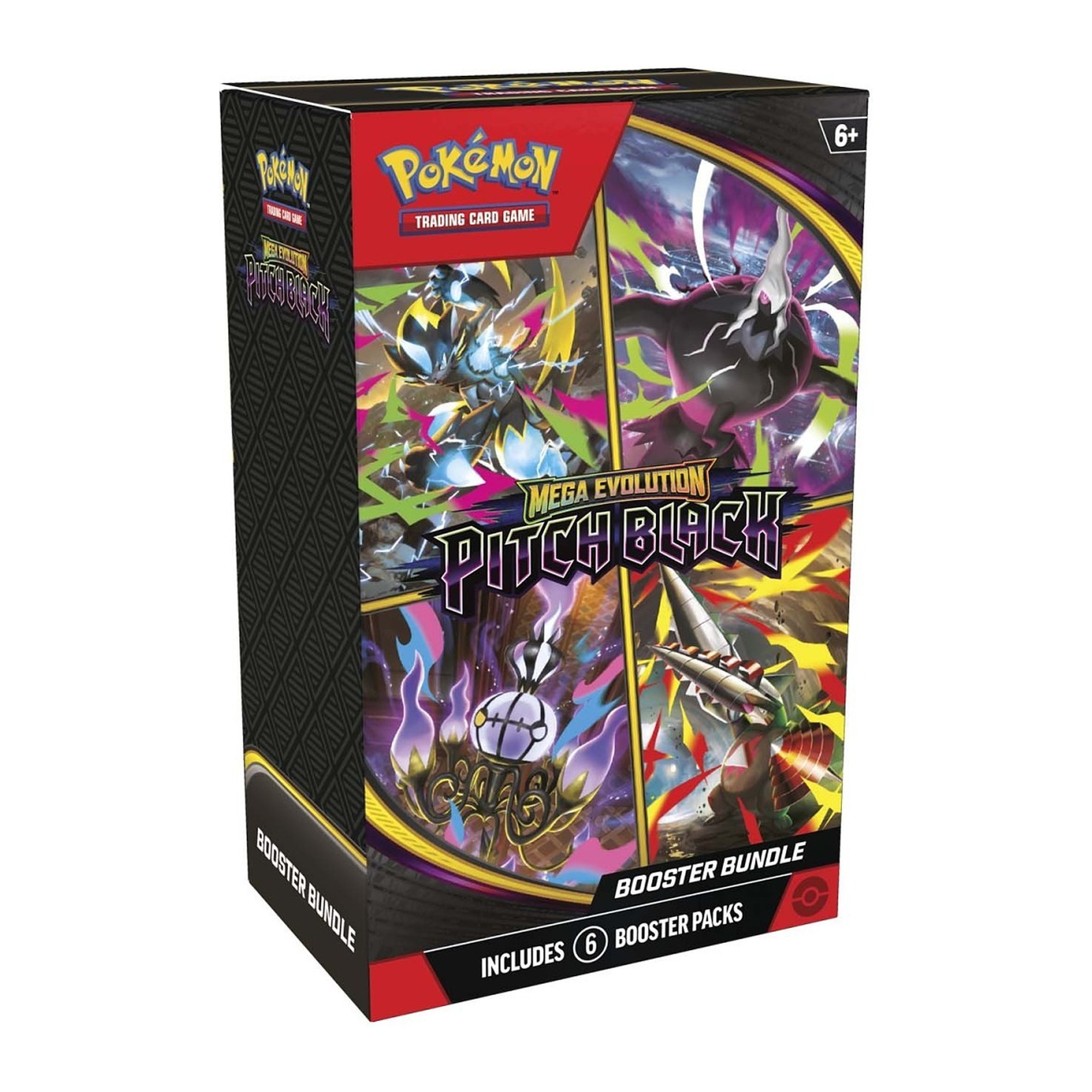 Sealed Pokémon TCG Pitch Black Booster Bundle, English booster bundle