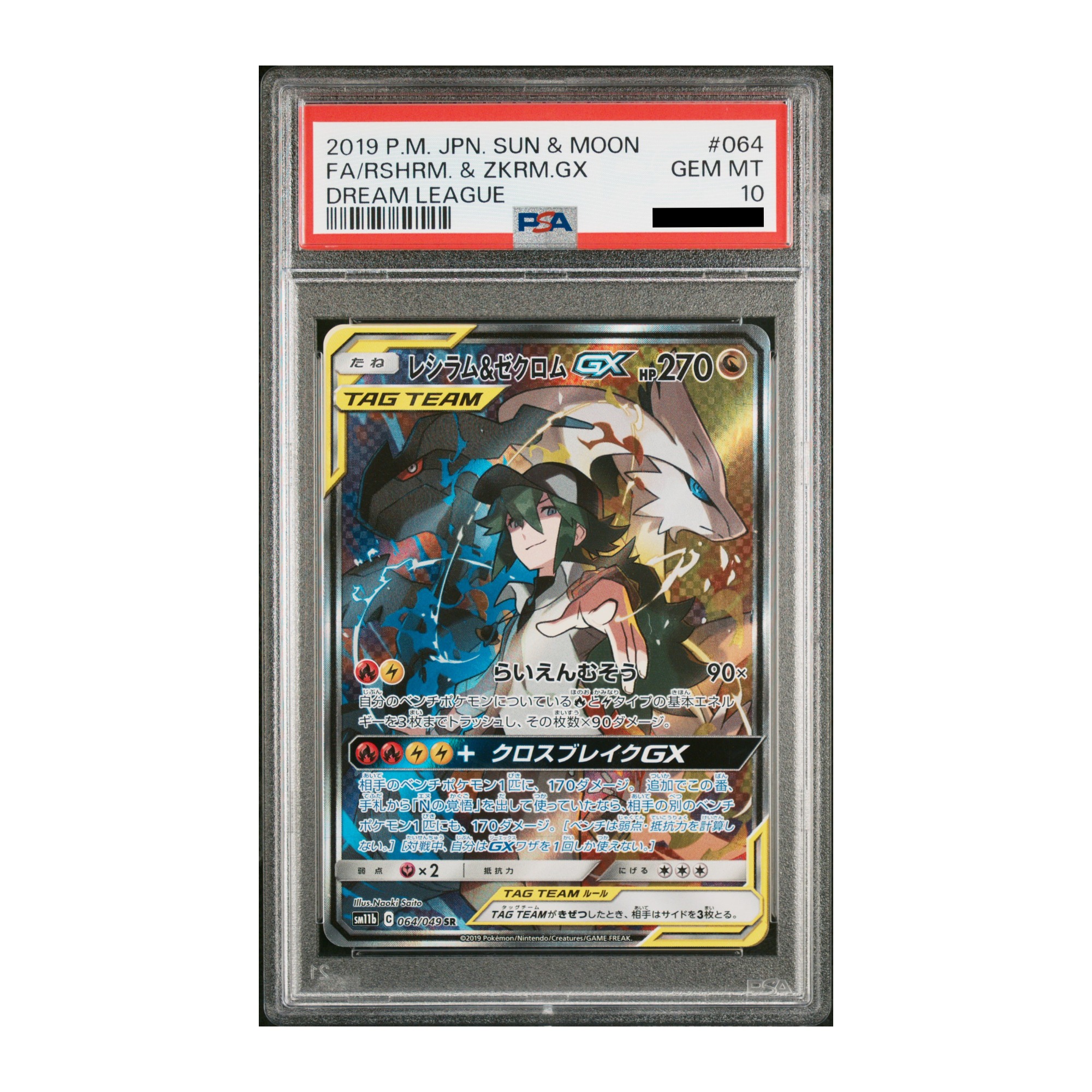 Zekrom & Reshiram, Japanese
